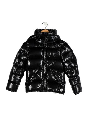 Pre-owned Sam Kids' Down Jacket In Black
