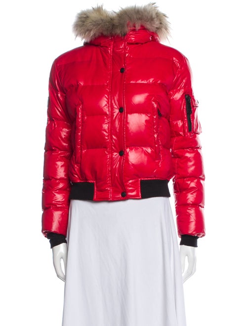 SAM. Girls' Fur-Trimmed Down Jacket