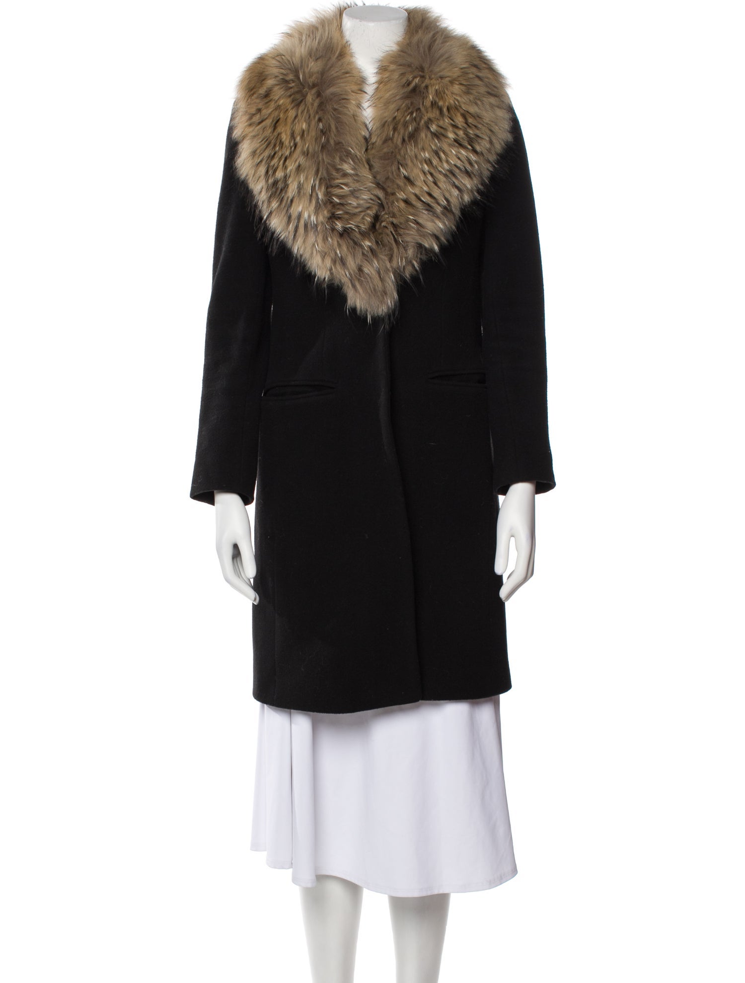 SAM. Wool Fur Coat