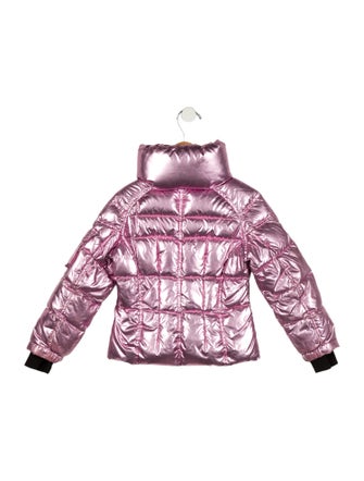 SAM. Toddler Girls' Metallic Down Puffer Jacket