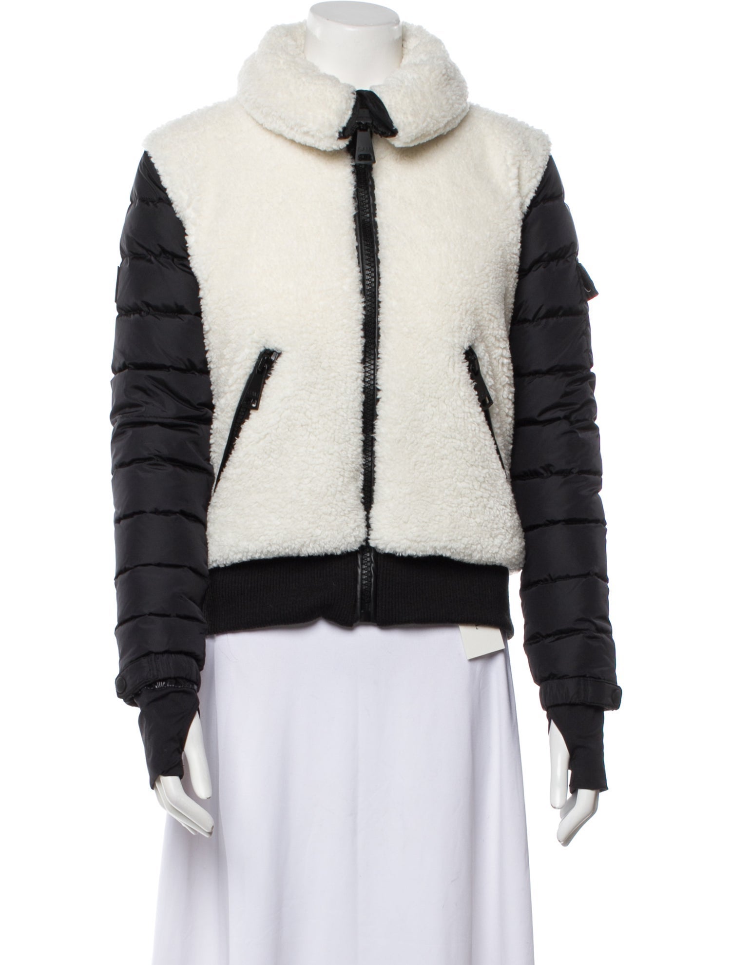 SAM. Striped Down Jacket