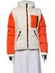 SAM. Colorblock Pattern Down Coat