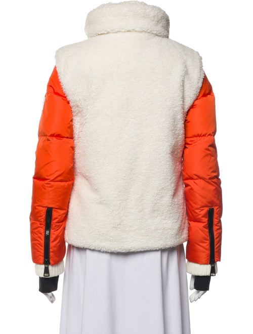 SAM. Colorblock Pattern Down Coat