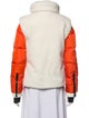 SAM. Colorblock Pattern Down Coat