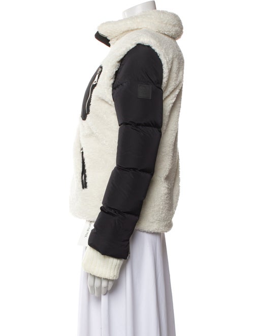 SAM. Colorblock Pattern Down Jacket