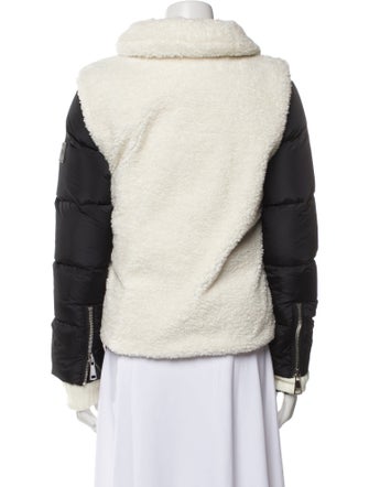 SAM. Colorblock Pattern Down Jacket