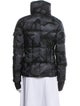 SAM. Nylon Camouflage Print Down Jacket