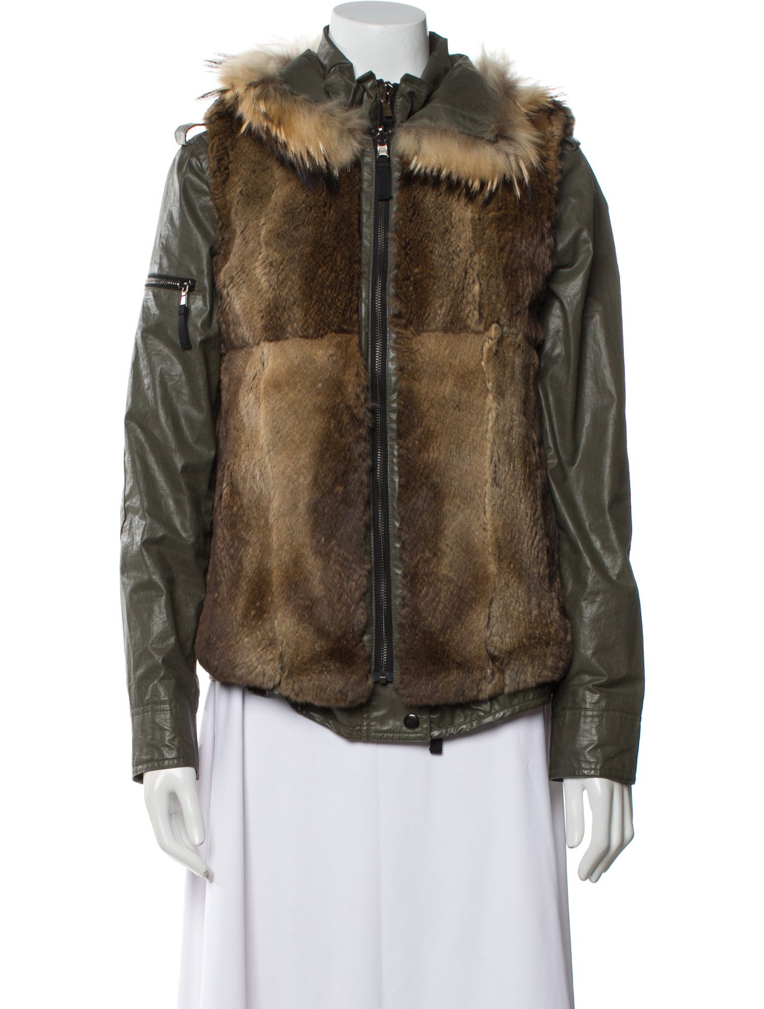 SAM. Faux Fur Jacket