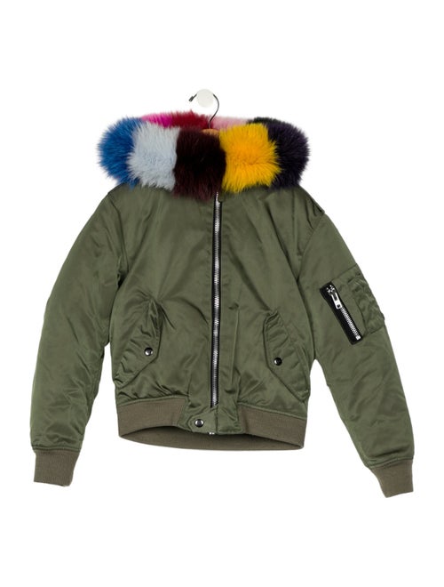 SAM. Girls Long Sleeve Zip Up Down Jacket