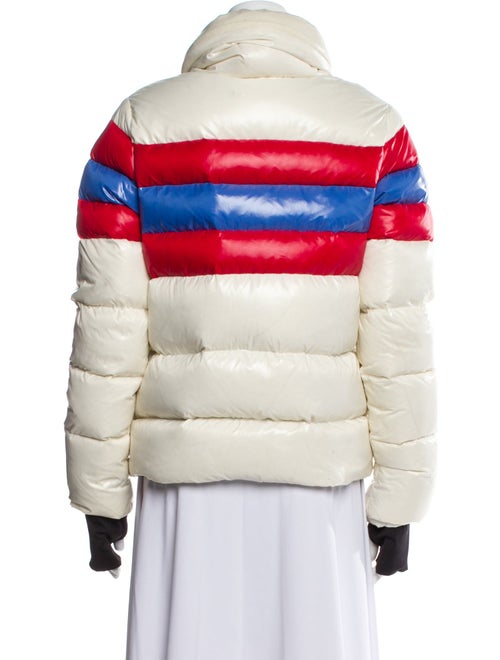 SAM. Nylon Striped Down Jacket