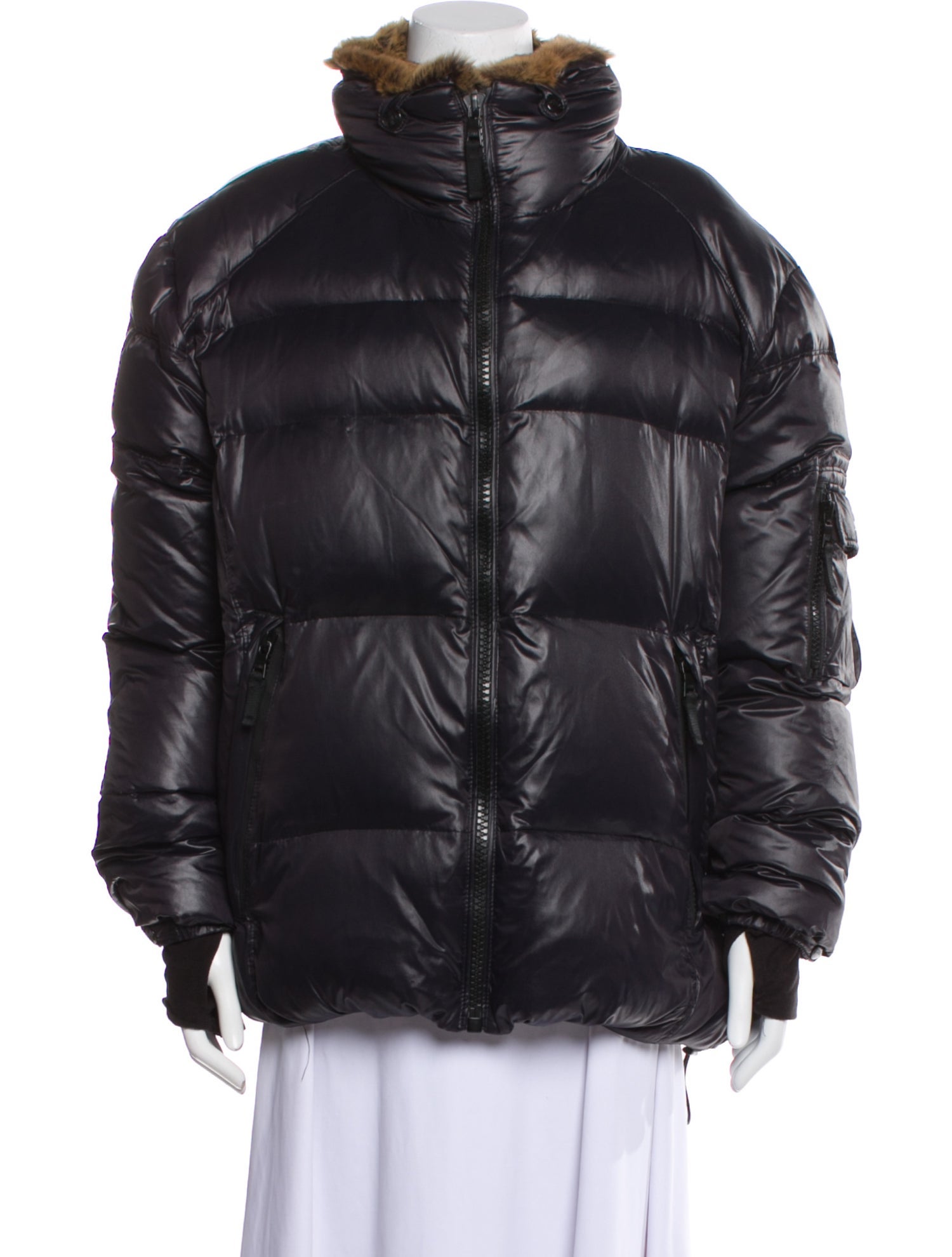 SAM. Nylon Puffer Coat w/ Tags