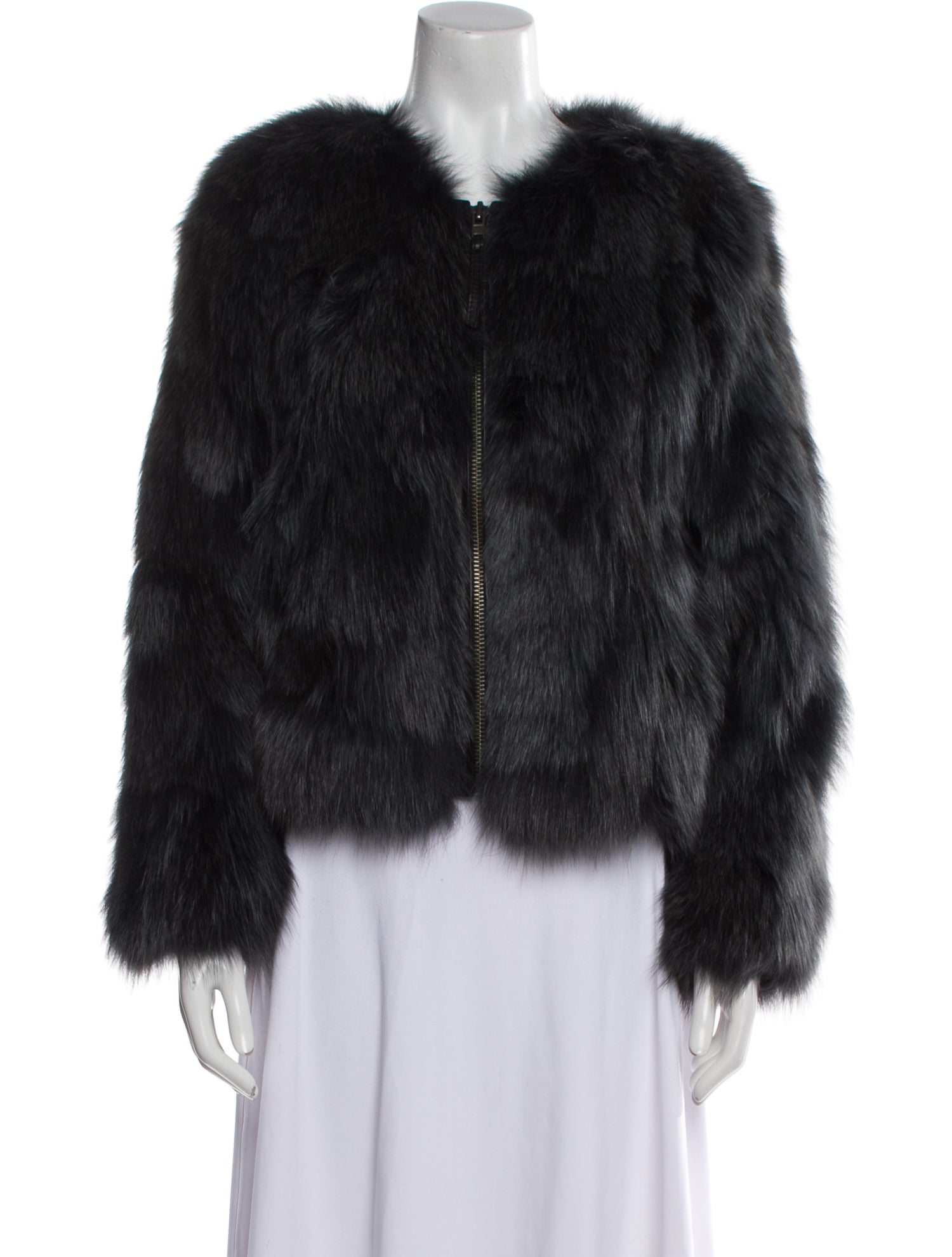 SAM. Fox Fur Jacket