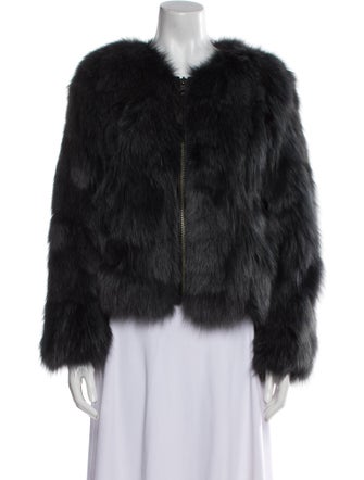 SAM. Fox Fur Jacket