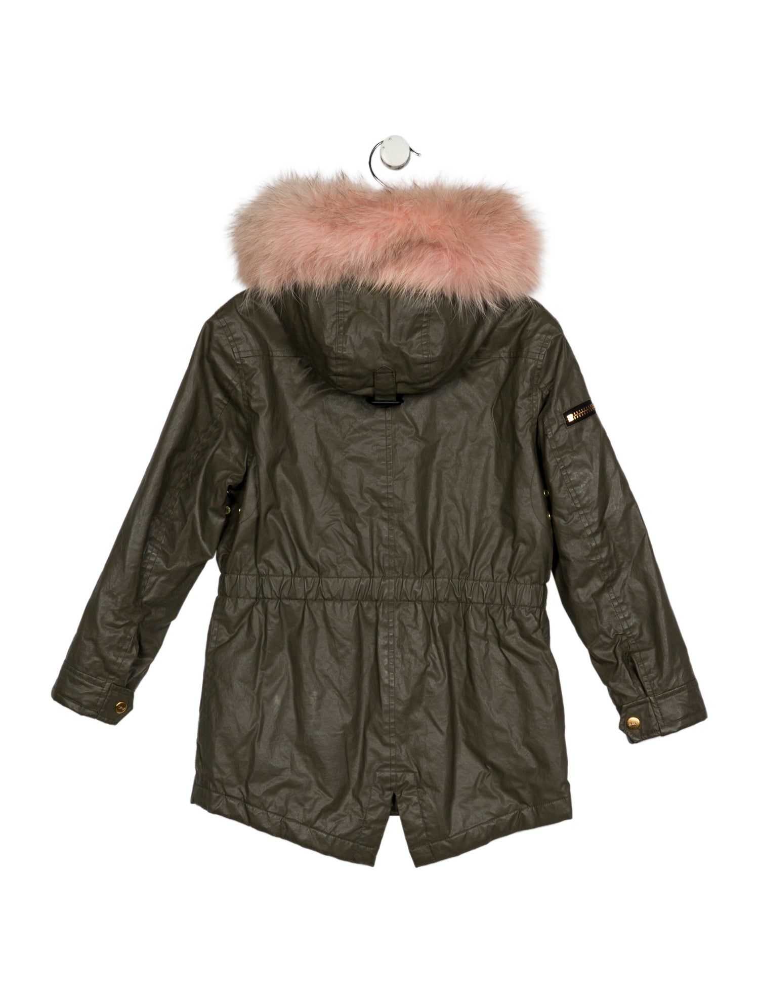 SAM. Girls' Fur Trim Coat
