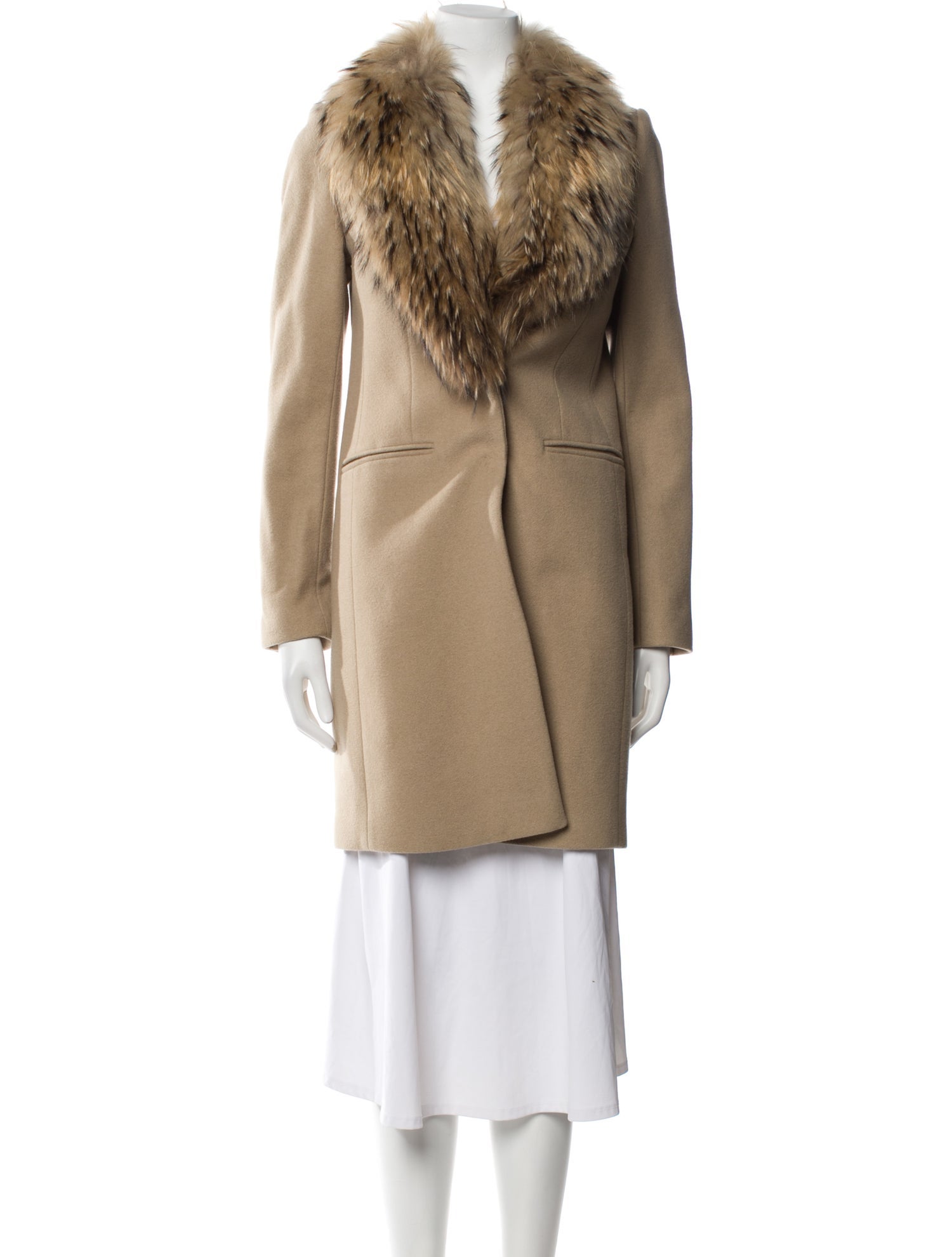 SAM. Wool Fur Coat