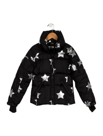 SAM. Girls' Star Pattern Puffer Coat