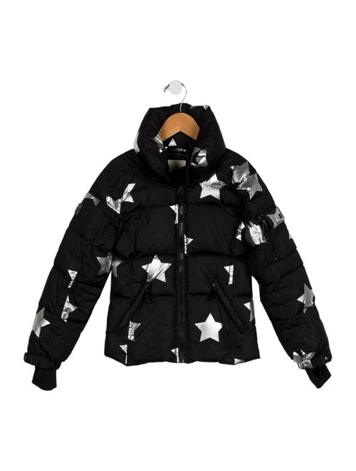 SAM. Girls' Star Pattern Puffer Coat
