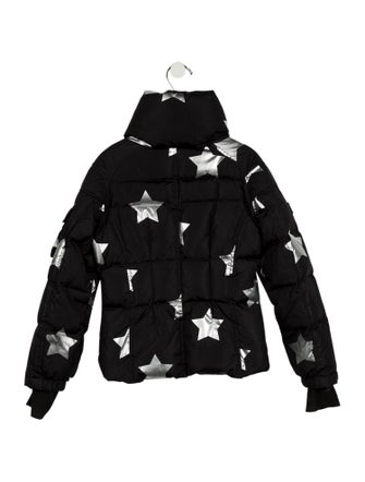 SAM. Girls' Star Pattern Puffer Coat