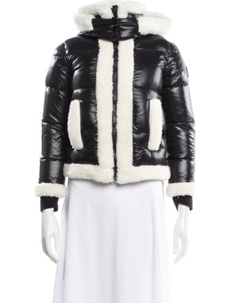 SAM. Colorblock Pattern Down Jacket