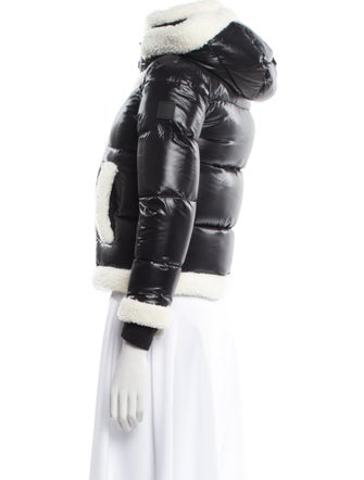 SAM. Colorblock Pattern Down Jacket