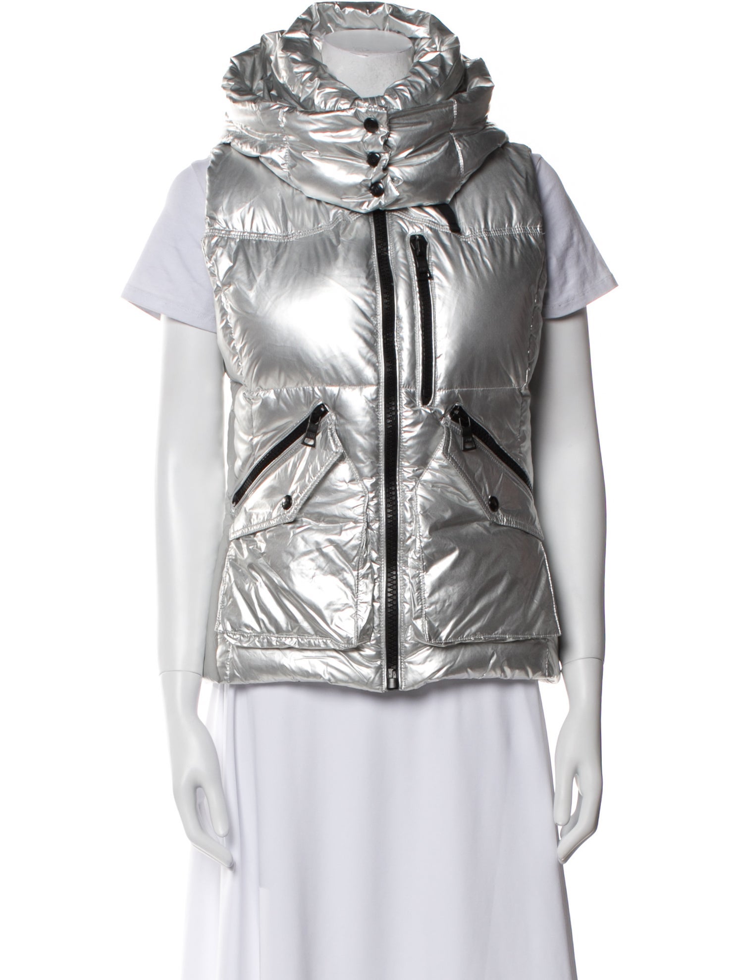 SAM. Nylon Graphic Print Down Jacket