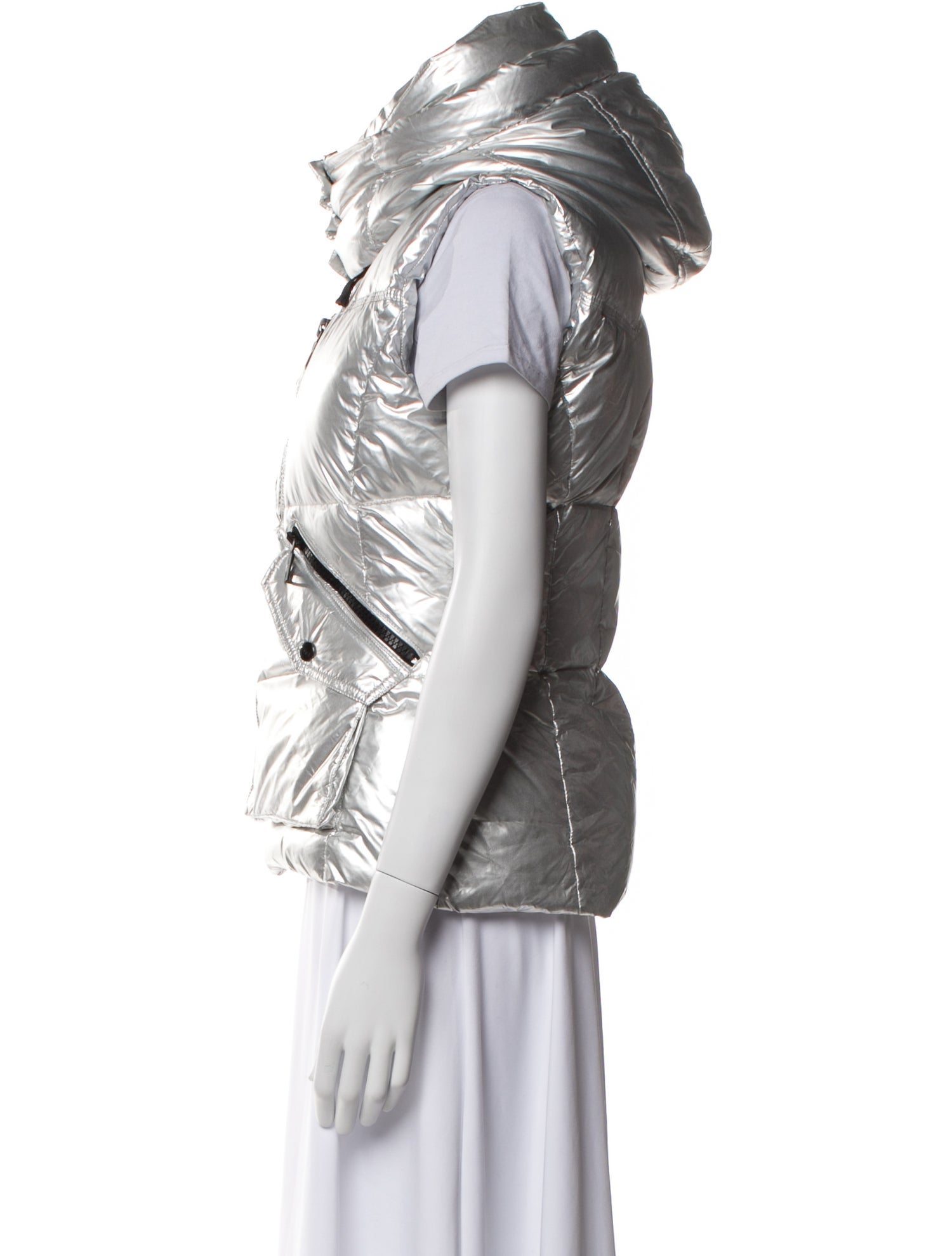 SAM. Nylon Graphic Print Down Jacket