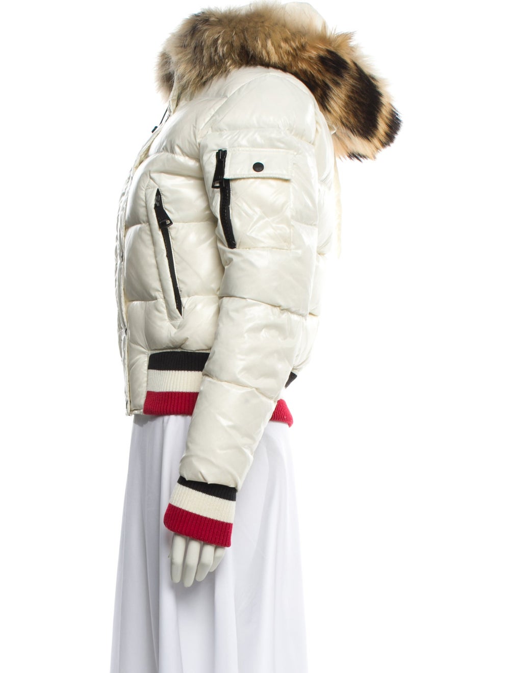 SAM. Sam. Down Jacket White Colorblock Pattern Wi… - image 2