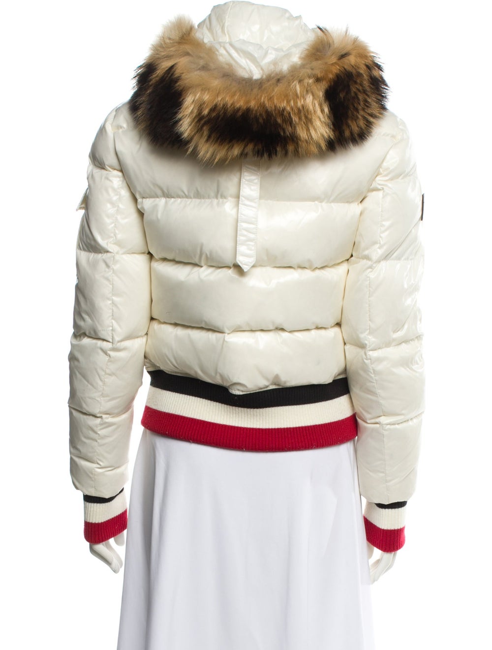 SAM. Sam. Down Jacket White Colorblock Pattern Wi… - image 3
