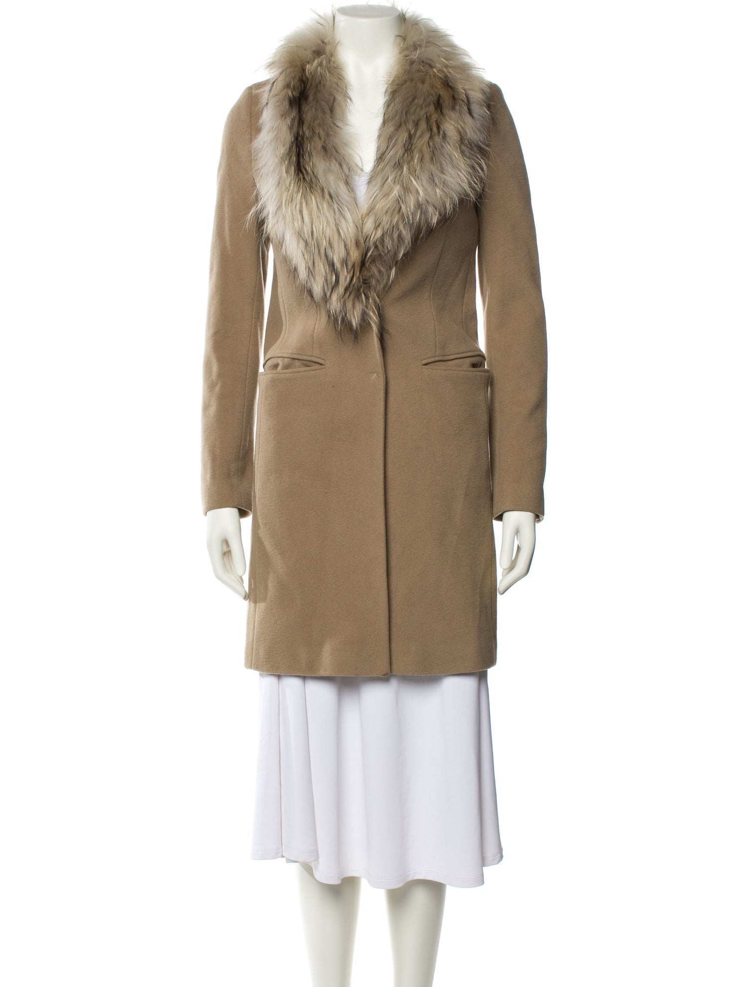 SAM. Wool Fur Coat