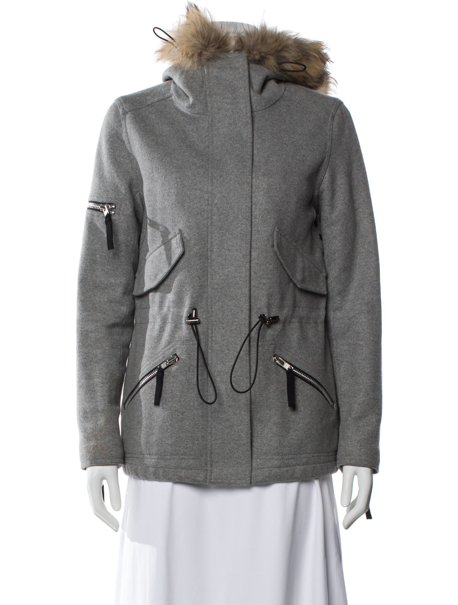 SAM. Wool Fur Jacket