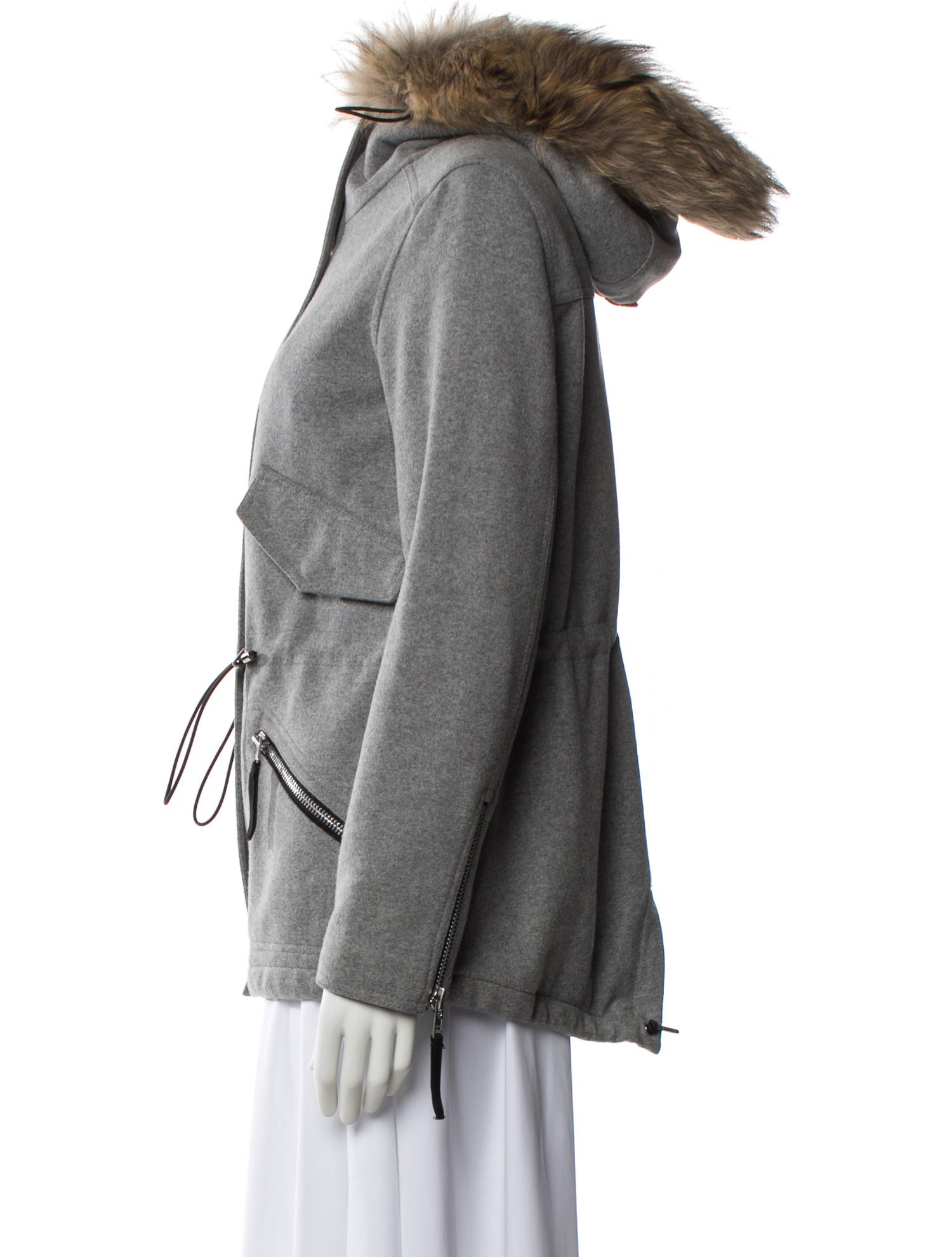 SAM. Wool Fur Jacket