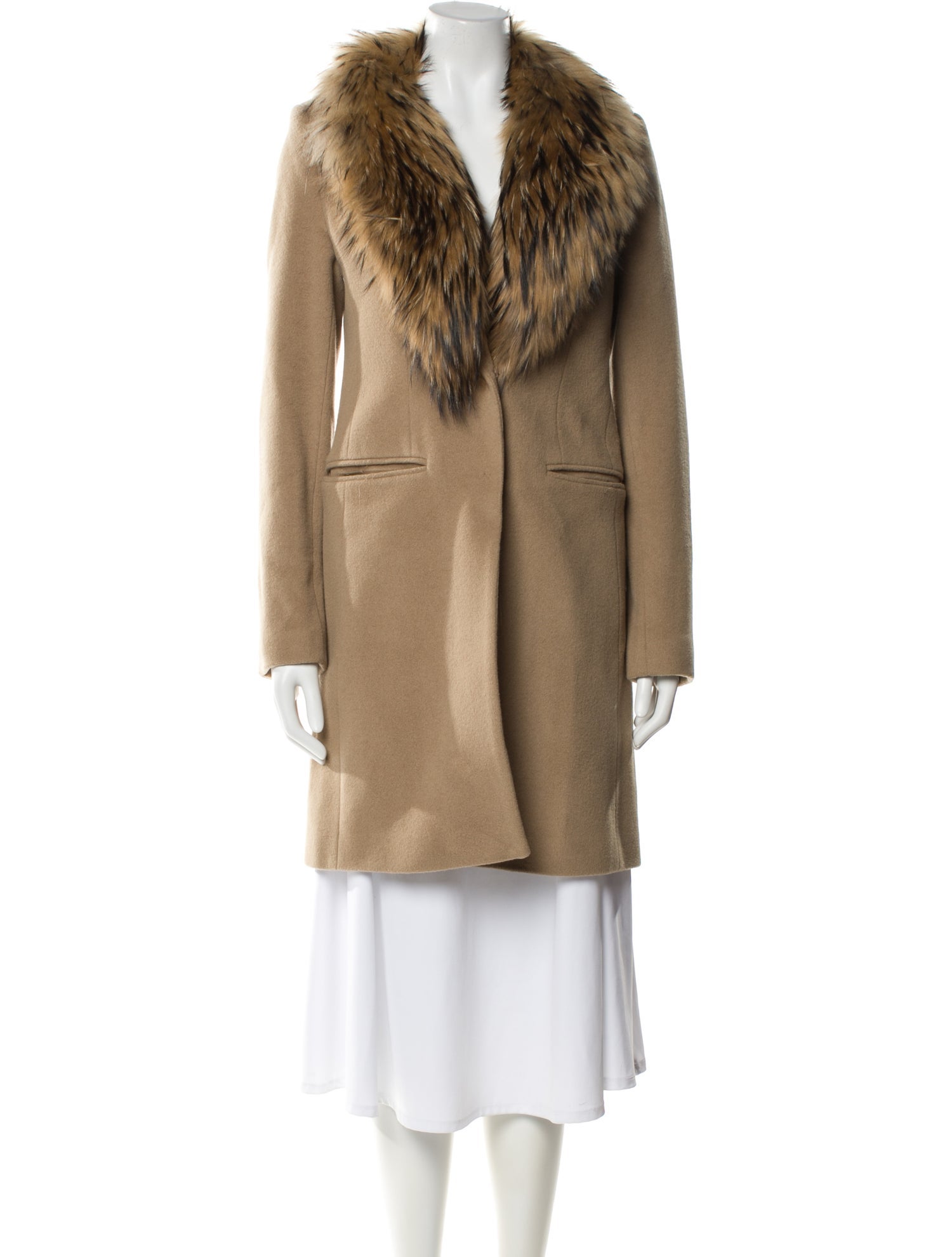 SAM. Wool Fur Coat
