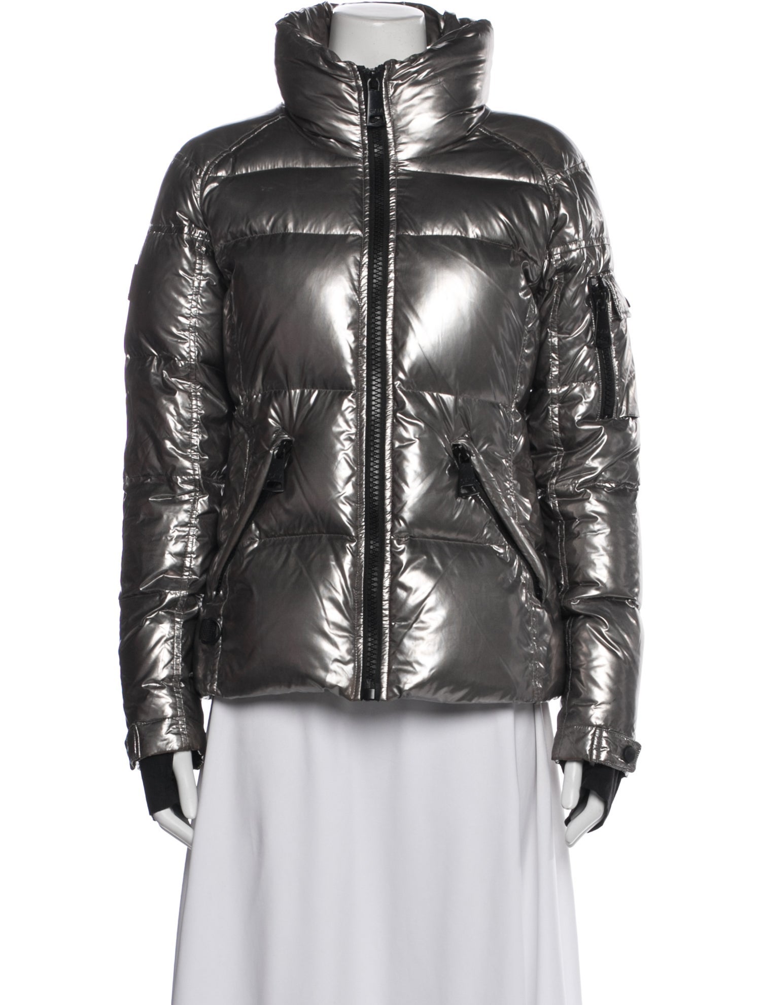 SAM. Down Jacket - Silver Jackets, Clothing - WSAMM30009 | The 