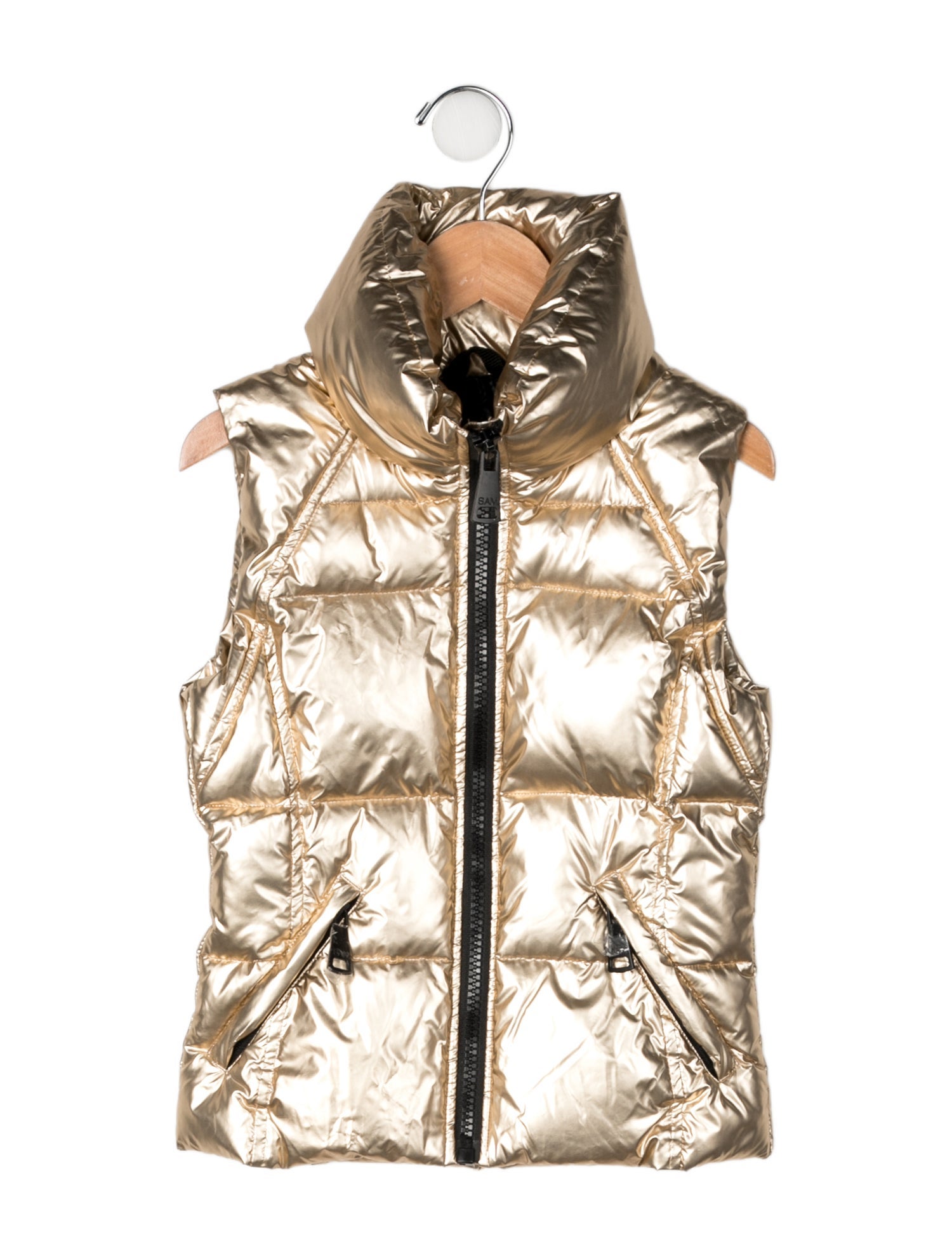 SAM. Metallic Down Vest