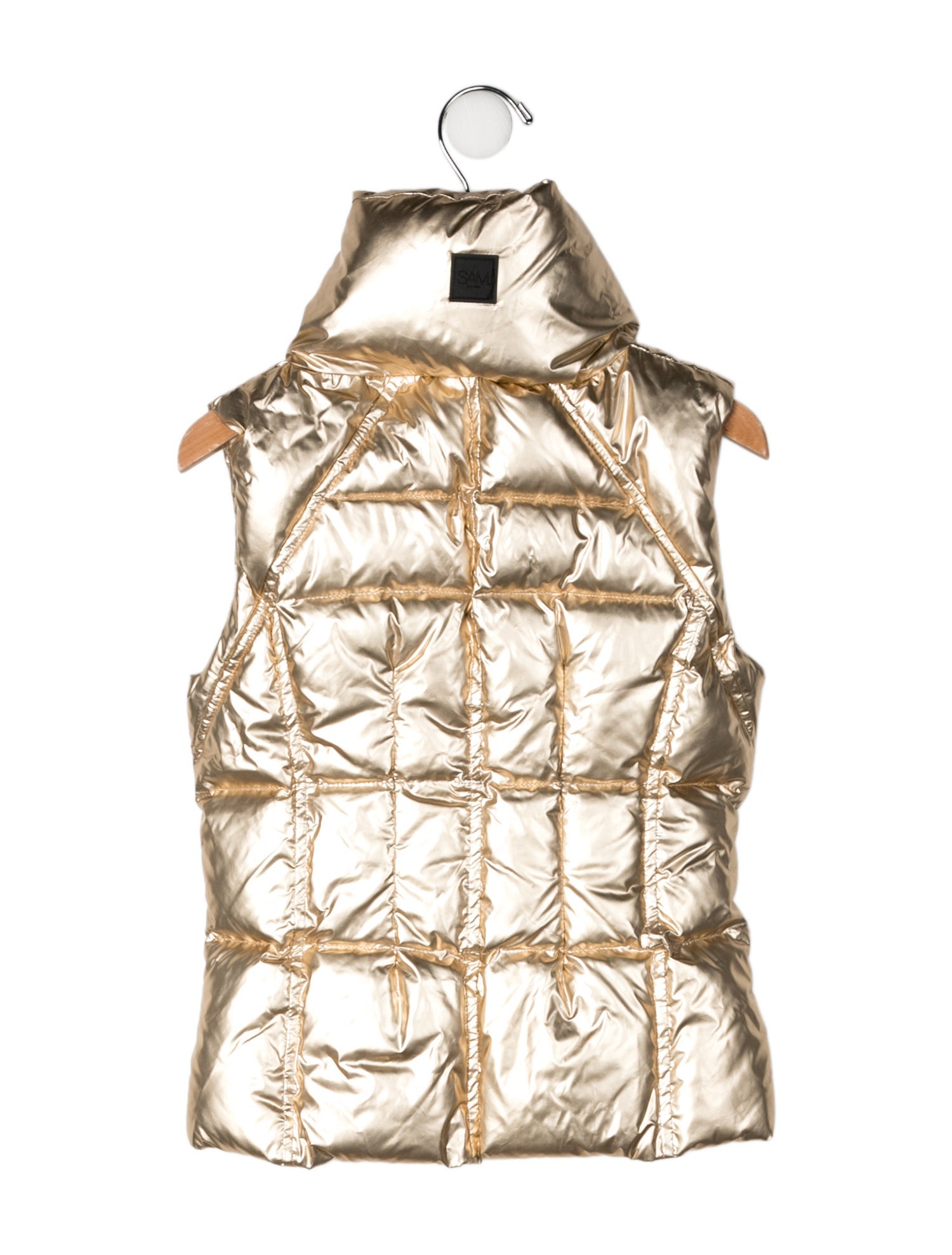 SAM. Metallic Down Vest