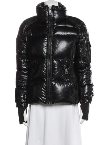 Pre-owned Sam Down Jacket In Black