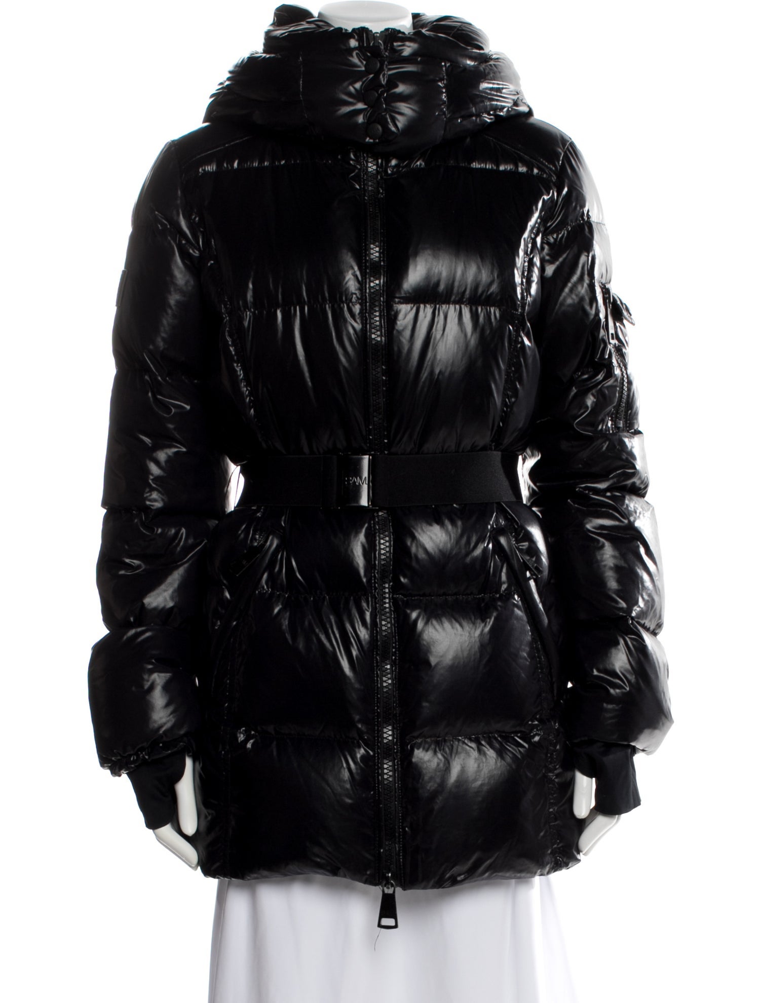 Moncler 2016 Euphemia Layered Down Coat - Black Coats, Clothing
