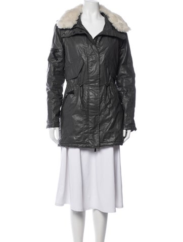 Pre-owned Sam Parka In Grey