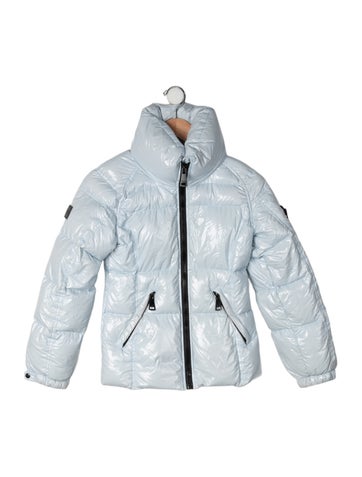 Pre-owned Sam Kids' Down Coat In Blue