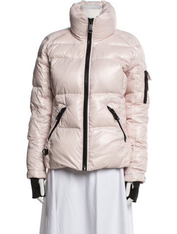 Pre-owned Sam Down Jacket In Pink