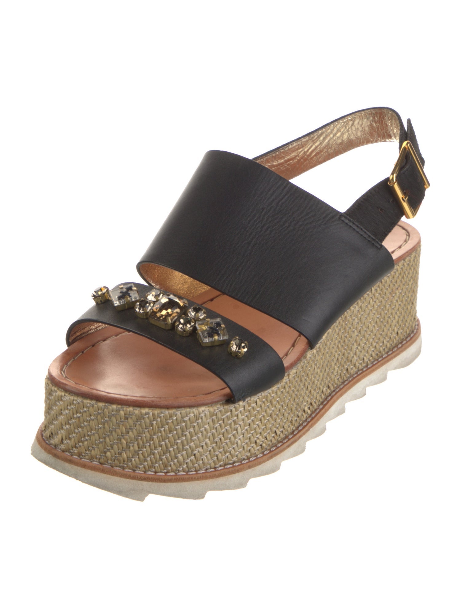 Sanchita Leather Espadrilles