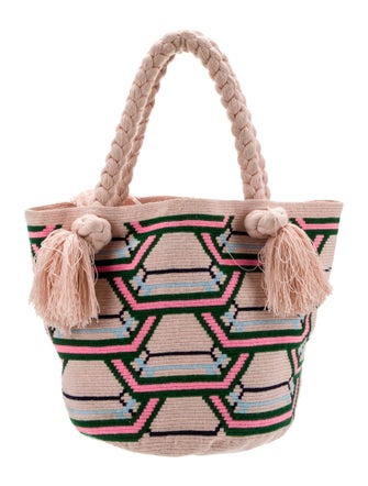 Sophie Anderson Raffia Shoulder Bag