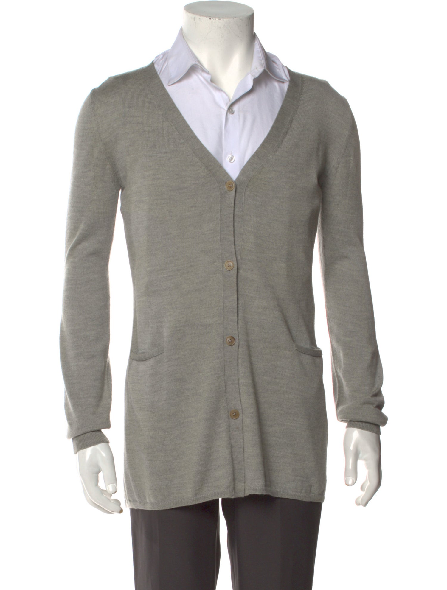 Sanders V-Neck Long Sleeve Cardigan