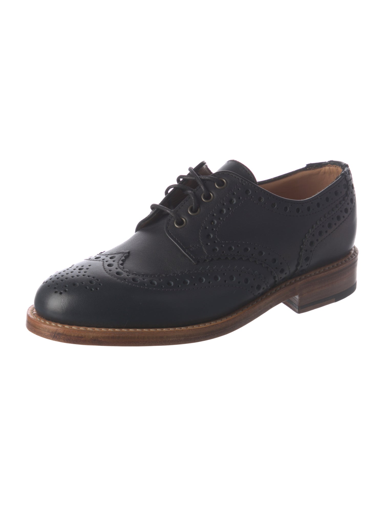 Sanders Leather Oxfords