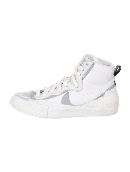 Sacai x Nike Leather Colorblock Pattern Sneakers W