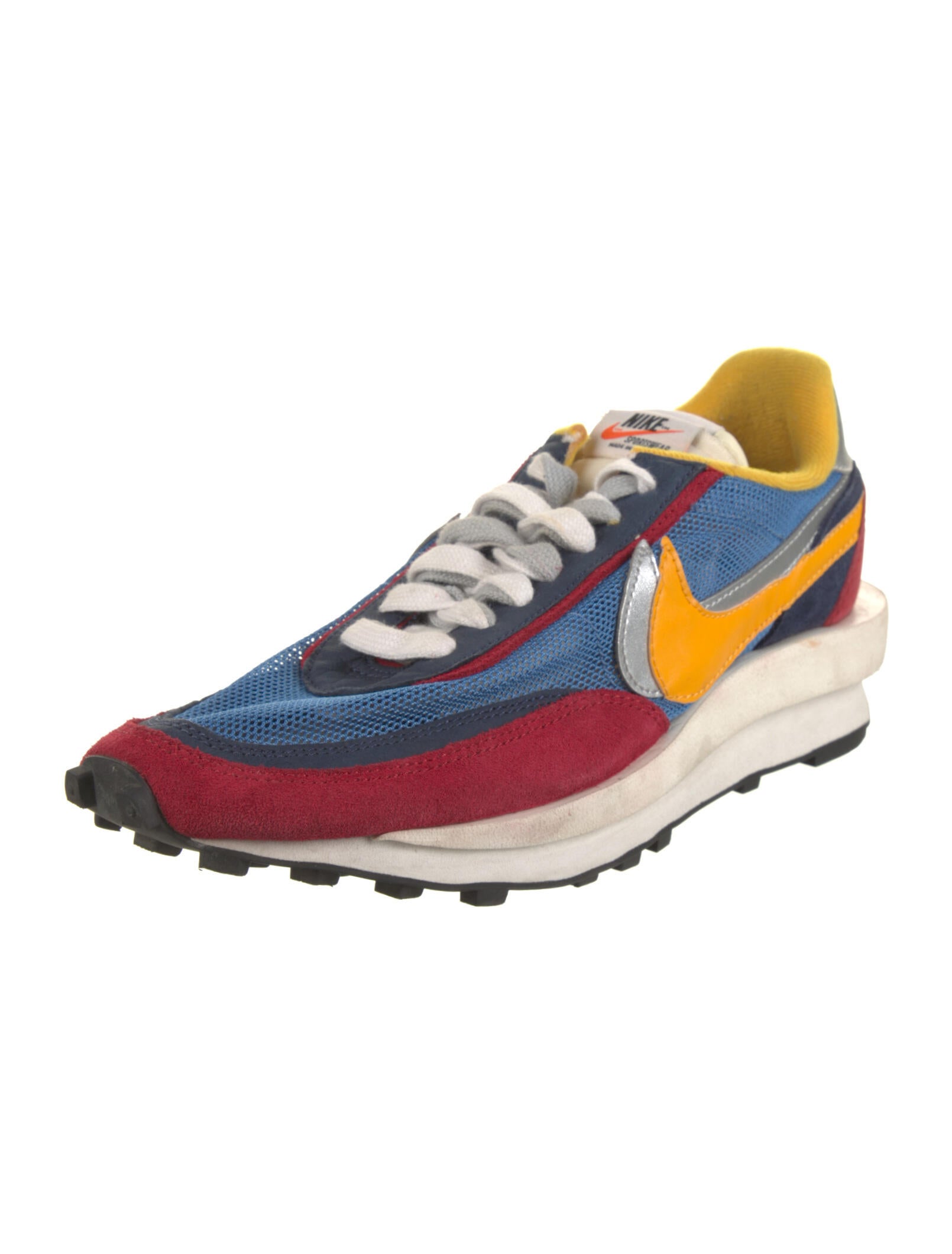 Burberry Prorsum Leather nike daybreak net a porter Colorblock Pattern Sneakers - Green Burberry Prorsum Leather nike daybreak net a porter Colorblock Pattern Sneakers - Green
