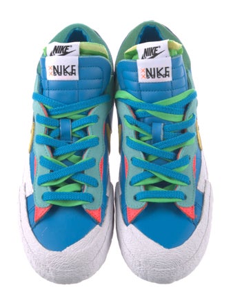 Sacai x Nike x KAWS x Blazer Low 'Neptune Blue' Sneakers