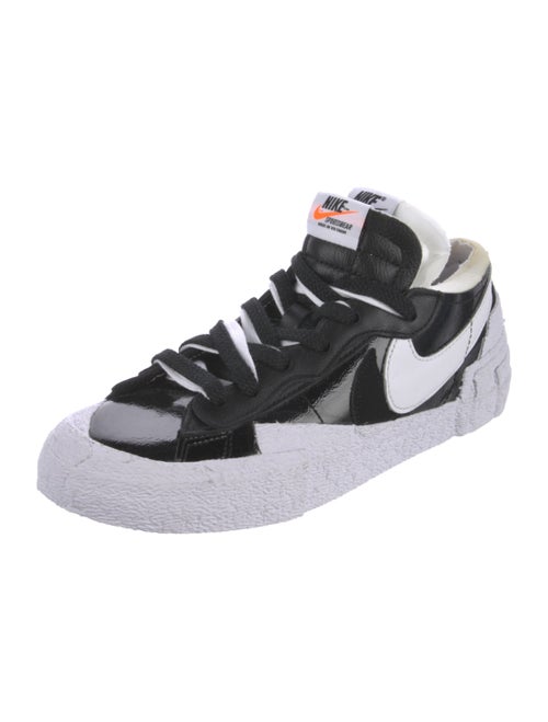 Sacai x Nike Blazer Low 'Black Patent' Sneakers