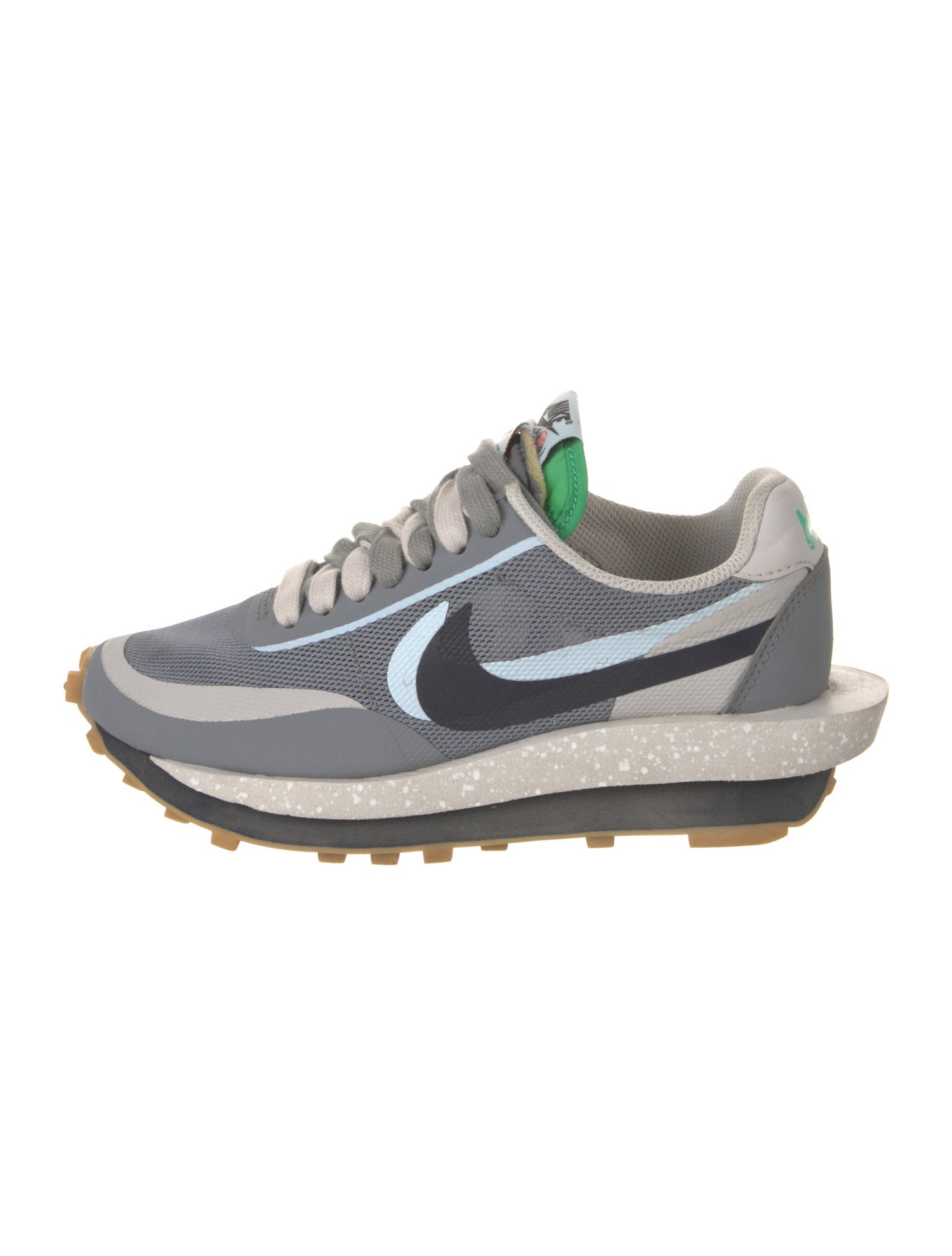 clot x sacai x nike ldwaffle grey blue