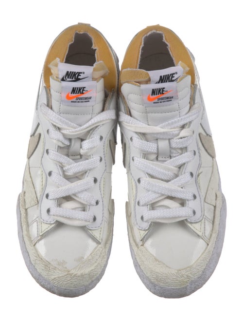 Sacai x Nike Blazer Low White Sneakers